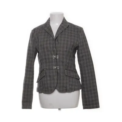 Kavaj (Grå, Flerfärgad) från Oui Set Bomull, Elastan