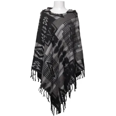 Poncho (Grå, Svart) från Miss Milla Akryl