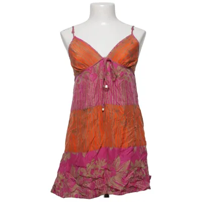 Jurk (Oranje, Roze, Meerkleurig) van Guess Jeans Zijde