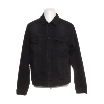 Jeansjacka (Svart) från Only & Sons Bomull, Elastan