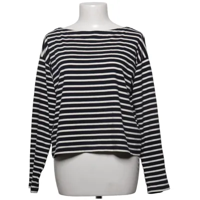 Langærmet t-shirt (Blå, Hvid) fra Lauren Ralph Lauren Bomuld