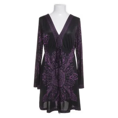 Klänning (Svart, Flerfärgad) från Bodyflirt Elastan, Polyester