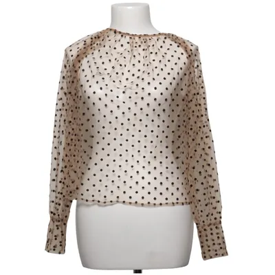 Blouse (Beige, Zwart) van Topshop