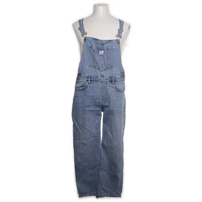 Tuinbroek (Blauw) van Pull & Bear Katoen