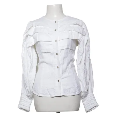 Blouse (Wit) van Karen Millen Katoen, Viscose