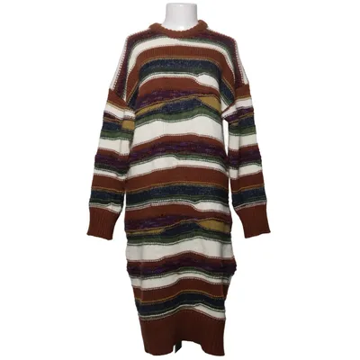 Dress (Brown, White, Multicolored) from Lovechild 1979 Acrylic, Alpaca wool, Cotton