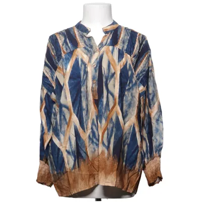 Bluse (Blå, Brun, Flerfarvet) fra Marta Viscose