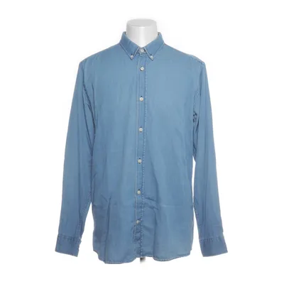 Denim blouse (Blauw) van These Glory Days Katoen