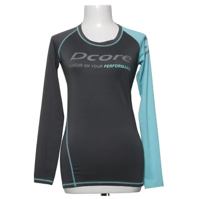 Base layer shirt (Gray, Turquoise) from Dcore Elastane, Polyester
