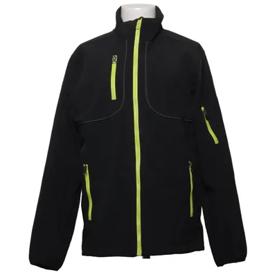 Softshelljakke (Sort, Gul) fra Gesto Polyester
