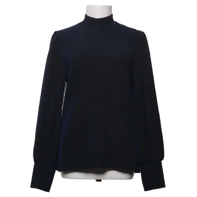 Blouse (Bleu, Noir) de Sora Élasthane, Fibre métallique, Polyamide, Polyester