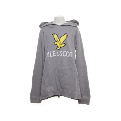 Huvtröja (Grå, Flerfärgad) från Lyle & Scott Bomull, Polyester