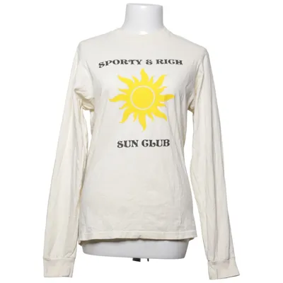 T-shirt à manches longues (Beige) de Sporty & Rich Coton