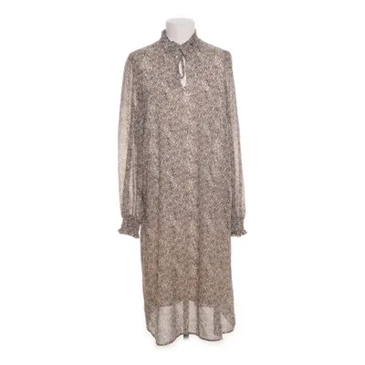 Klänning (Beige, Brun) från ONE Viskos, Återvunnen polyester