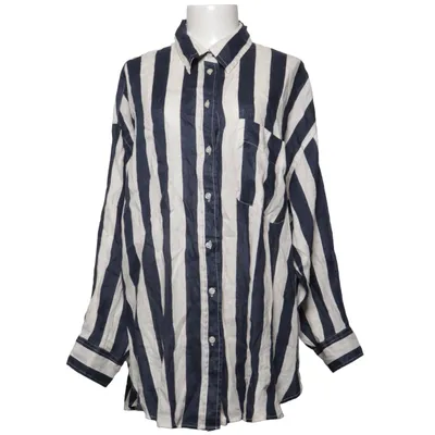 Skjorta (Blå, Vit) från H&M Premium Quality Linne