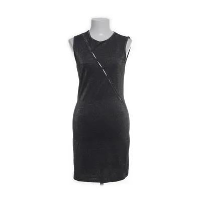 Dress (Gray) from Pieces Cotton, Elastane, Metallic fiber