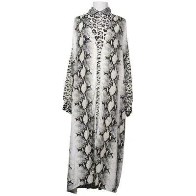 Kaftan (White, Black, Gray) from Gold & Silver Viscose