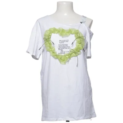 T-shirt (Blanc, Vert) de Evis Coton, Élasthane