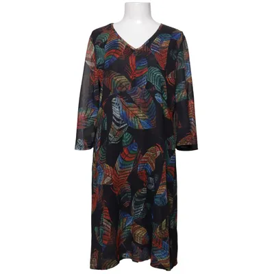 Jurk (Zwart, Meerkleurig) van Happi Elastaan, Polyester