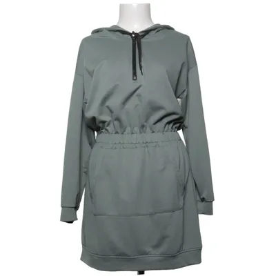 Capuchon jurk (Groen) van Miss Miss Katoen, Polyester
