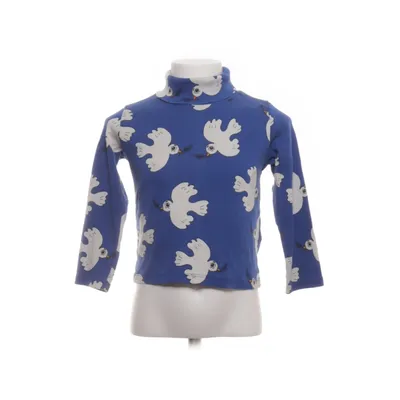 Turtleneck (Blue, White) from Mini Rodini Cotton