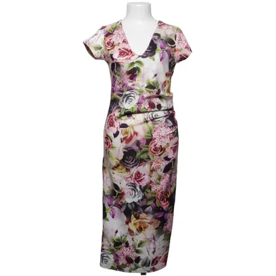 Kjole (Hvid, Flerfarvet) fra Lustre Elastan, Polyester