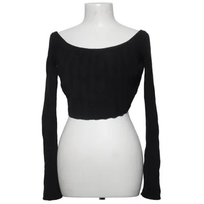 Crop Top (Schwarz) von Vanessa Moe x NA-KD Baumwolle