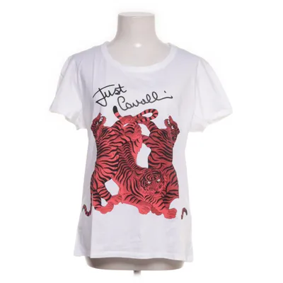 T-shirt (Wit, Meerkleurig) van Just Cavalli