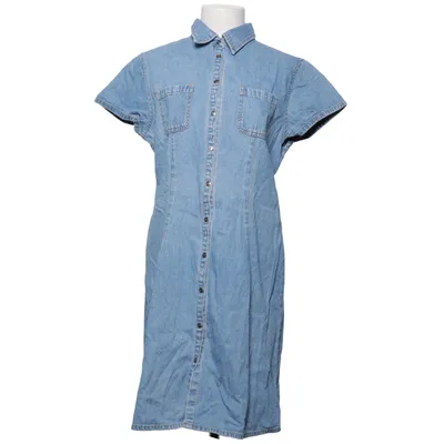 Denim jurk (Blauw) van Lindex Katoen