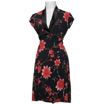 Wikkeljurk (Zwart, Rood, Meerkleurig) van Miss Ewing Elastaan, Polyester