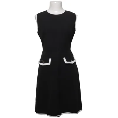 Dress (Black, White) from Fervente Elastane, Polyester, Viscose