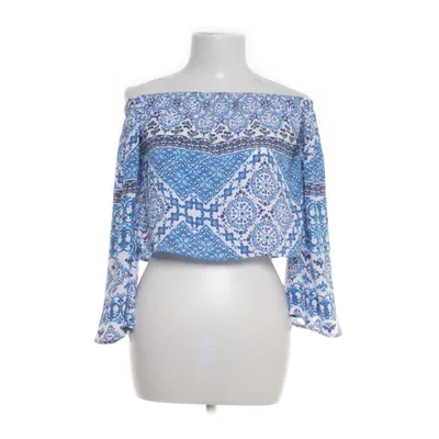 Crop top (Vit, Blå) från Ivyrevel Polyester