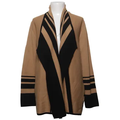 Strickjacke (Braun, Schwarz) von Karl Lagerfeld Acryl, Wolle