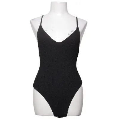 Badpak (Zwart) van Mango Elastaan, Polyester