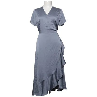 Omlottklänning (Magga Solid Dress) från Neo Noir Polyester