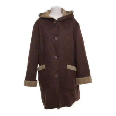 Shearlingjacka (Brun) från Luhta Akryl, Polyester, Polyuretan