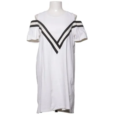 Jurk (Wit) van H&M Polyester, Elastaan, Katoen