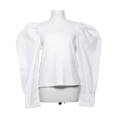Blouse (Blanc) de COS Coton, Élasthane