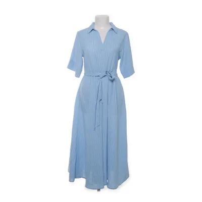 Blousejurk (Blauw, Wit) van Selected Femme Gerecycled polyester