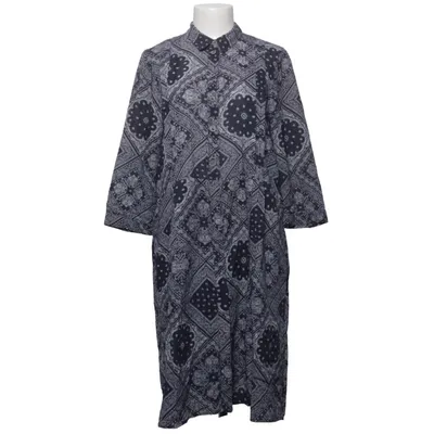 Blousejurk (Blauw, Wit) van Yargici Katoen, Viscose