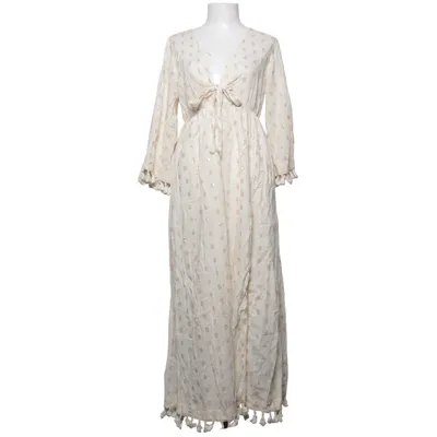 Beach dress (White, Gold) from Isla Bonita