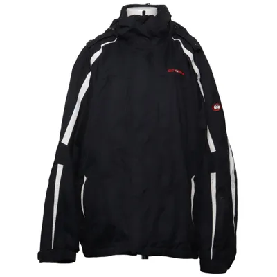 Ski jacket (Black, White) from Storm Polyester