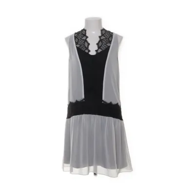 Kjole (Hvid, Sort) fra Sandro Bomuld, Polyamid, Polyester, Viscose