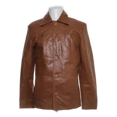 Leren blazer (Bruin) van Rock'n Blue Leer, Nylon, Acetaat