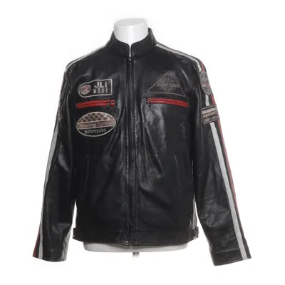 Leather jacket (Black, Red, White) from Aviatrix Polyester, Leather