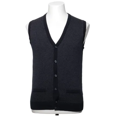 Gilet (Blauw, Wit) van Royal class Katoen