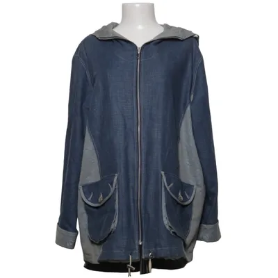 Jakke (Blå, Grøn, Flerfarvet) fra Pardon Bomuld, Linned, Polyester, Viscose