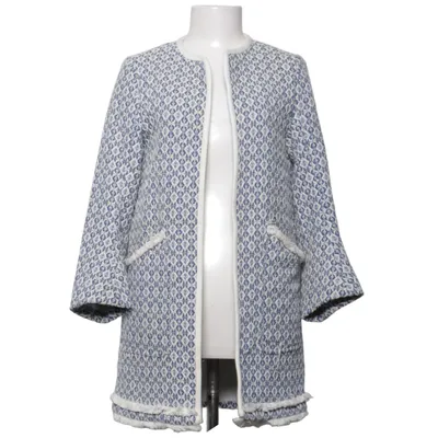 Kappa (Blå, Vit) från Zara Basic Outerwear Bomull, Polyester