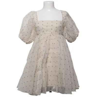 Dress (Beige) from Lace & Beads Polyester