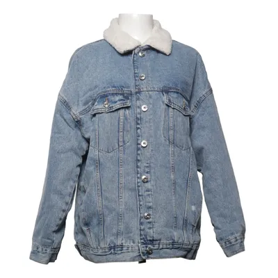 Lined denim jacket (Blue) from FB Sister Denim Cotton, Polyester